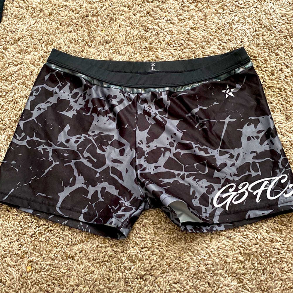 Rebel Athletic Cheer Athletics Marble Adult Large Shorts